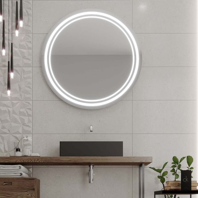 Oglindă LED rotundă C5 premium